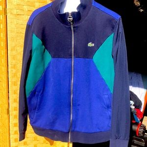 LaCoste track jacket.  Good condition